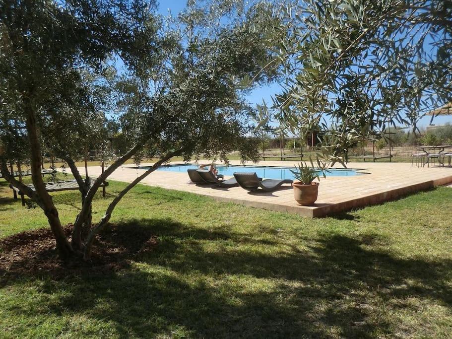 Villa Agora, Villa A La Campagne Proche Marrakech Sidi Abdallah Ghiat Exteriér fotografie
