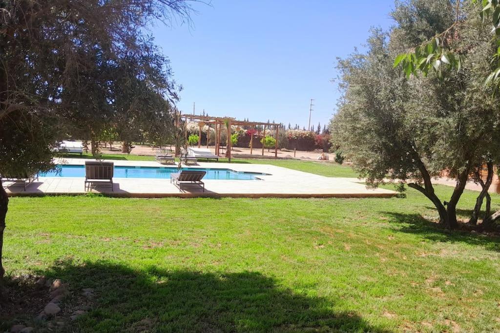 Villa Agora, Villa A La Campagne Proche Marrakech Sidi Abdallah Ghiat Exteriér fotografie