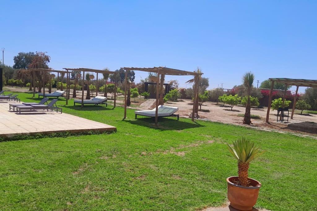 Villa Agora, Villa A La Campagne Proche Marrakech Sidi Abdallah Ghiat Exteriér fotografie